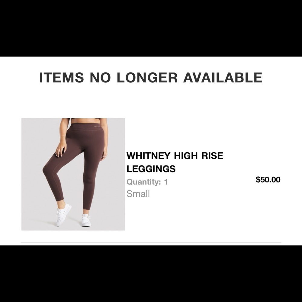 ISO whitney gymshark chocolate brown leggings